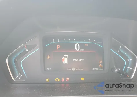 2018 Honda Odyssey Exl z USA, uszkodzony, nr VIN 5FNRL6H70JB066165